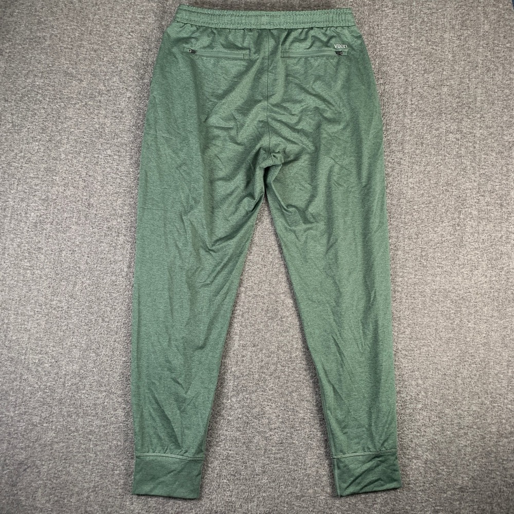 Vuori Sunday Performance Jogger Men Large Green Stretch Athleisure V416 A4 - Picture 9 of 10